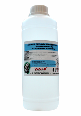 Alkohol etylowy rektyfikowany całkowicie skażony do zastosowań w kosmetyce